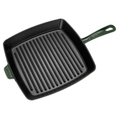 STAUB Cast Iron 12-inch Square Grill Pan 4 STAUB Cast Iron 12-inch Square Grill Pan - Image 2