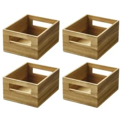 IDesign Acacia Wood Pantry Bin With Handles -Target KitchenAid GUEST 6baca5e4 8f11 4ff7 bde5 b3ce76a03254