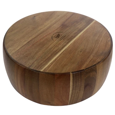 Gibson Elite 3 Piece Acacia Wood Salad Bowl And Spoon Set In Brown 8 Gibson Elite 3 Piece Acacia Wood Salad Bowl And Spoon Set In Brown - Image 6