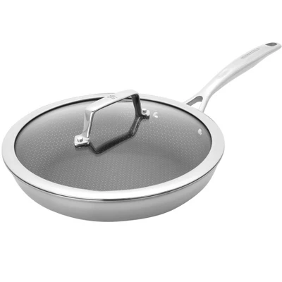 Henckels Paradigm 10-in Stainless Steel Fry Pan With Lid 7 Henckels Paradigm 10-in Stainless Steel Fry Pan With Lid - Image 5