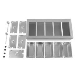 YIYIBYUS Spice Rack Shelf, Stainless Steel Organizer Stand With Five 1/3 Pans 12 YIYIBYUS Spice Rack Shelf, Stainless Steel Organizer Stand With Five 1/3 Pans -Target KitchenAid GUEST 6cae3256 8163 4478 acef feccdb95d299