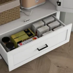 Yukimo 69" Kitchen Pantry Cabinet, White, With 2 Doors, Drawer & Adjustable Shelves, Freestanding Storage Solution For Dining Room 19 Yukimo 69" Kitchen Pantry Cabinet, White, With 2 Doors, Drawer & Adjustable Shelves, Freestanding Storage Solution For Dining Room -Target KitchenAid GUEST 6d4e6e44 12f0 42e8 be89 a8fb2a6d75df