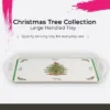 Spode Christmas Tree Large Handled Tray (19" X 11.6") - Festive Melamine Serving Tray - Durable & Lightweight Holiday Serveware - Dishwasher Safe -Target KitchenAid GUEST 6defa64d 7894 43f8 856e 731afa1aaeab