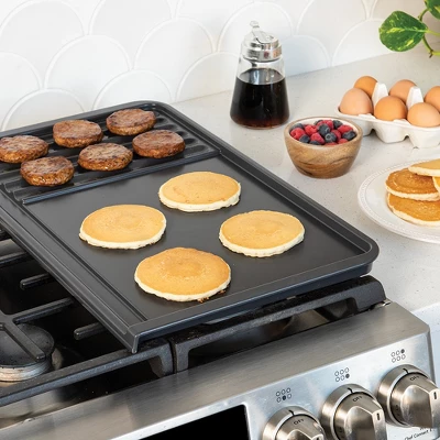 Nordic Ware Basalt Dual Top Grill Griddle 4 Nordic Ware Basalt Dual Top Grill Griddle - Image 2