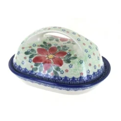 Blue Rose Polish Pottery 331 Vena Butter Dish -Target KitchenAid GUEST 6e5efc43 7446 408a a928 8bf9f7a77f28