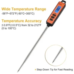 ThermoPro TP01AW Digital Meat Thermometer Long Probe Instant Read Food Cooking Thermometer For Grilling BBQ Smoker Grill Kitchen Thermometer -Target KitchenAid GUEST 6eb6054b a841 4dc1 9be1 c13615c67330
