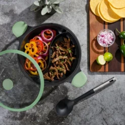 Kenmore Theodore 6.5 Quart Nonstick Cast Aluminum Divided Hot Pot Pan With Lid 12 Kenmore Theodore 6.5 Quart Nonstick Cast Aluminum Divided Hot Pot Pan With Lid -Target KitchenAid GUEST 6f7e1f56 a5a3 4d62 8852 5f6e937618a2