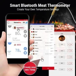 ThermoPro TP25W Bluetooth Meat Thermometer With 500FT Wireless Range 4-Probe Android/iOS Compatible Smart Grill Smoker Thermometer 15 ThermoPro TP25W Bluetooth Meat Thermometer With 500FT Wireless Range 4-Probe Android/iOS Compatible Smart Grill Smoker Thermometer -Target KitchenAid GUEST 6ffdd0f4 522f 42c7 b2c5 d8db3e4df362
