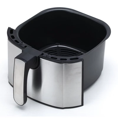 Cosmo COS-58AFAKSS 5.8 Quart Electric Hot Air Fryer With Temperature Control, Timer, Non-Stick Frying Tray, 1400W 6 Cosmo COS-58AFAKSS 5.8 Quart Electric Hot Air Fryer With Temperature Control, Timer, Non-Stick Frying Tray, 1400W - Image 4