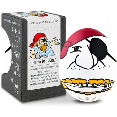 BrainStream Pirate BeepEgg - Musical Kitchen Timer & Egg Timer, Plays 3 Tunes For Soft, Medium, Hard-Boiled Eggs - Any Egg Size & Temperature 8 BrainStream Pirate BeepEgg - Musical Kitchen Timer & Egg Timer, Plays 3 Tunes For Soft, Medium, Hard-Boiled Eggs - Any Egg Size & Temperature - Image 6