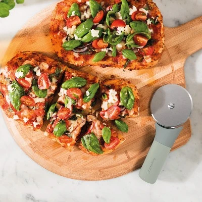 BergHOFF Balance Stainless Steel Pizza Cutter 7.5", Recycled Material 3 BergHOFF Balance Stainless Steel Pizza Cutter 7.5", Recycled Material