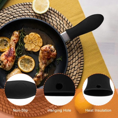 Unique Bargains Silicone Hot Handle Holders Durable Pot Handle Covers Pan Handle Sleeve 1 Pc 4 Unique Bargains Silicone Hot Handle Holders Durable Pot Handle Covers Pan Handle Sleeve 1 Pc - Image 2