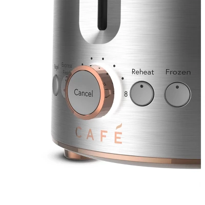 Café Express Finish 2 Slice Metal Toaster Stainless Steel: GE Appliances, 1600W, Defrost, Crumb Tray, Spot Clean 3 Café Express Finish 2 Slice Metal Toaster Stainless Steel: GE Appliances, 1600W, Defrost, Crumb Tray, Spot Clean