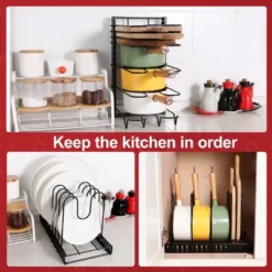 DOMETOUR Adjustable Pot Rack, Kitchen Rack, And Storage Rack, Kitchen Organization And Storage -Target KitchenAid GUEST 71ae70fe 31ee 445a aed2 8e1a93b9acf3