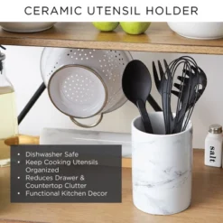 Design Imports Nautical Blue Stir It Up Ceramic Utensil Holder -Target KitchenAid GUEST 725b59e9 b1f6 4598 8f36 466e0056bad3 1