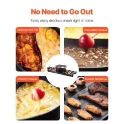 VEVOR Hot Pot with Grill, 2300W 2-in-1 Electric Smokeless Grill and Hot Pot, Removable Shabu-shabu Hotpot with Non-stick Pan, Black 15 VEVOR Hot Pot with Grill, 2300W 2-in-1 Electric Smokeless Grill and Hot Pot, Removable Shabu-shabu Hotpot with Non-stick Pan, Black -Target KitchenAid GUEST 72e9f22b 4e03 4215 8848 4f6815ebf2a8