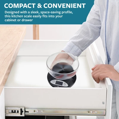 Smart Weigh Digital Scale With Removable Bowl - 11lbs 4 Smart Weigh Digital Scale With Removable Bowl - 11lbs - Image 2