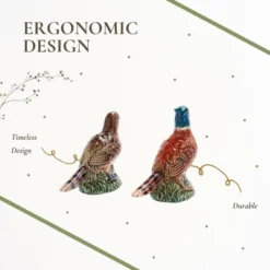 Spode Woodland Festive Woodland Pheasant Salt & Pepper Shakers - Rustic Bird Table Accents, Fall Dining Décor, Male And Female Dolomite Pheasants -Target KitchenAid GUEST 73e3ccd1 03cd 408c 9ae5 2a43d944d61a