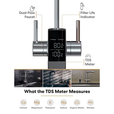 BRIO 1000GPD Tankless RO AQUUS Reverse Osmosis Water Filtration System 7 BRIO 1000GPD Tankless RO AQUUS Reverse Osmosis Water Filtration System - Image 5