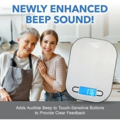 Smart Weigh Digital Kitchen Food Scale - Stainless Steel -Target KitchenAid GUEST 74c1a86a 9060 4c70 8924 1e98ee1fb606