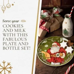 Spode Christmas Tree Plate And Bottle Set (2-Piece) - 8.5" Porcelain "Cookies For Santa" Plate & 10 Oz, Dishwasher Safe Festive Seasonal Gift Set 12 Spode Christmas Tree Plate And Bottle Set (2-Piece) - 8.5" Porcelain "Cookies For Santa" Plate & 10 Oz, Dishwasher Safe Festive Seasonal Gift Set -Target KitchenAid GUEST 753b8247 e0e4 4c71 b95c 36acf169c05e