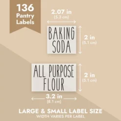 Talented Kitchen 136 Pantry Labels For Food Containers, Preprinted Black All-Caps Kitchen Organization Labels For Pantry Organization 15 Talented Kitchen 136 Pantry Labels For Food Containers, Preprinted Black All-Caps Kitchen Organization Labels For Pantry Organization -Target KitchenAid GUEST 7541dc85 3939 4f17 a4ce 9f23cf40182c