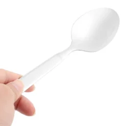 Unique Bargains Kitchen Restaurant Stainless Steel Cooking Flatware Serving Spoon 11" X 2.4"