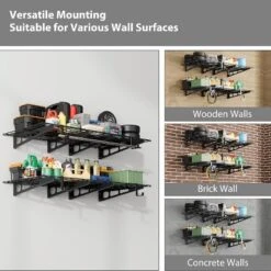 Garage Storage Rack, Wall Mounted Storage Shelves, 300 Lbs Capacity Garage Storage Rack Shelves, 2 Pack Garage Wall Shelving For Shed, Garage -Target KitchenAid GUEST 757e77a8 adc9 48b2 b0c6 ecff7ffb7f8e