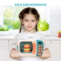 Itopfox Microwave Toy Kitchen Play Set With Electronic Oven, Play Food Cookware & Utensils For Kids Fun Pretend Cooking Learning Toy For Girls & Boys -Target KitchenAid GUEST 75b2c66c 3308 4d26 8b35 d557ad8189b7