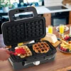 Costway 3 In 1 Waffle Iron Panini Press Grill And Sandwich Maker Set With Removable Non-Stick Plates & Portable Cool Touch Handle -Target KitchenAid GUEST 75cb2a44 b3b2 406f 9e2d 0cdaab0d8aee