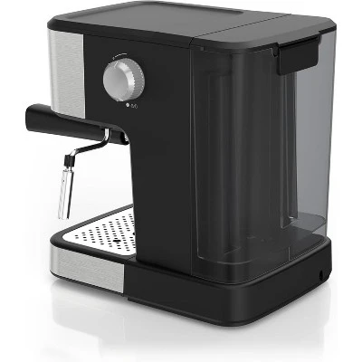 Black & Decker Black+Decker Semi-Automatic 15 Bar Espresso And Cappuccino Maker, Versatile With Ability To Use Grounds Or ESE Pods To Make Your Perfect Cup Of Coffee 4 Black & Decker Black+Decker Semi-Automatic 15 Bar Espresso And Cappuccino Maker, Versatile With Ability To Use Grounds Or ESE Pods To Make Your Perfect Cup Of Coffee - Image 2