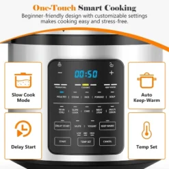 IULULU Electric Pressure Cooker, 12-in-1 Multicooker, Stainless Steel -Target KitchenAid GUEST 76ad4976 72c7 4927 8603 e71158814b3b