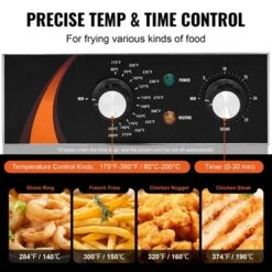 VEVOR Commercial Deep Fryer, 1750W Electric Countertop Fryer With Basket, 9Qt /8.5 L Single Oil Fryer, 1mm Thickened Stainless Steel, Silver 13 VEVOR Commercial Deep Fryer, 1750W Electric Countertop Fryer With Basket, 9Qt /8.5 L Single Oil Fryer, 1mm Thickened Stainless Steel, Silver -Target KitchenAid GUEST 76c3461c 1e05 465d a599 cdfcb07e4bf7