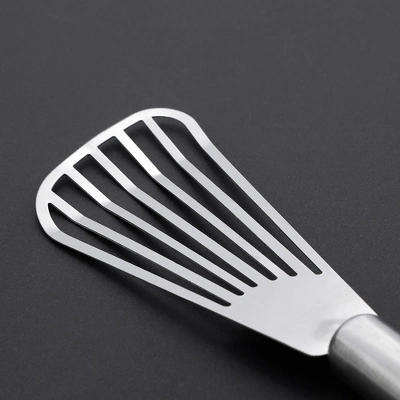 Unique Bargains Kitchen Stainless Steel Slotted Barbecue Spatulas And Turners Silver Tone 4 Pcs 6 Unique Bargains Kitchen Stainless Steel Slotted Barbecue Spatulas And Turners Silver Tone 4 Pcs - Image 4