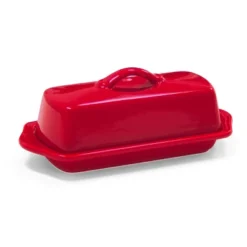 Chantal Full Size Ceramic Butter Dish, 8.5 Inch -Target KitchenAid GUEST 770f6cda 9f85 4769 8538 599c750d53fa