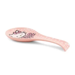 Silver Buffalo Sanrio Hello Kitty Polka Dots Ceramic Spoon Rest