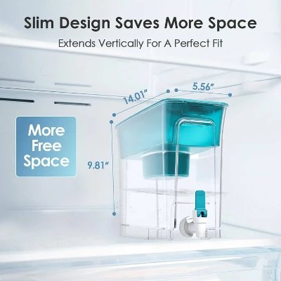 Waterdrop Slim Water Filter Dispenser With Extra 2 Replacement Filter 4 Waterdrop Slim Water Filter Dispenser With Extra 2 Replacement Filter - Image 2