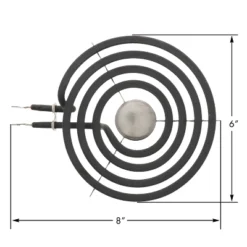 ERP® Replacement 6-In. 4-Turn Surface Range Element For GE® Part Number WB30T10078 In Gray -Target KitchenAid GUEST 779103ce 79cb 4b57 ba28 b462a26b2a24