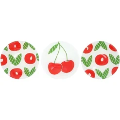 Pavilion Gift Company - Cherries - 11" Glass Serving Tray With 3 Bowls - Serving Trays -Target KitchenAid GUEST 77a0518c 3342 4cb4 976a 53c2983591eb