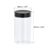 Unique Bargains Round Clear Plastic Empty Jars With Black Screw Top Lid For Storage 8 Pcs 2 Unique Bargains Round Clear Plastic Empty Jars With Black Screw Top Lid For Storage 8 Pcs -Target KitchenAid GUEST 788d47b1 7b4c 4df9 a2bc 4fec7fe4ad23