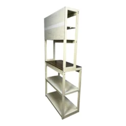 FONTOI 31.50" 5-Tier Bakers Rack For Kitchen With Storage, Coffee Bar, Kitchen Shelves, Brown&White, 15.75"*66.93"*31.5" -Target KitchenAid GUEST 78e5fa4e 7744 4a3c abd3 f44312a5edb8