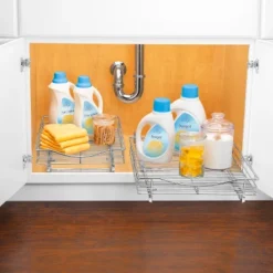 Lynk Professional 17" X 21" Slide Out Cabinet Organizer - Pull Out Under Cabinet Sliding Shelf: Chrome-Plated Kitchen Storage 13 Lynk Professional 17" X 21" Slide Out Cabinet Organizer - Pull Out Under Cabinet Sliding Shelf: Chrome-Plated Kitchen Storage -Target KitchenAid GUEST 794b8e0f 6e3e 4dd5 a023 6fde241ab188