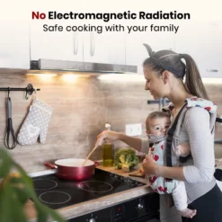 GASLAND CH77BS 30 Inches 4 Burners Built-in Ceramic Electric Cooktop, 240 V 6000 W, Knob Control -Target KitchenAid GUEST 7985ecda 9d0a 4303 93f3 71a2dc5bfda1