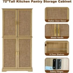 Acekool 72" Kitchen Pantry Cabinet With 4 Doors, 6 Adjustable Shelves & Slide-Out Drawer – Tall Farmhouse Storage Cabinet For Kitchen Room, White 16 Acekool 72" Kitchen Pantry Cabinet With 4 Doors, 6 Adjustable Shelves & Slide-Out Drawer – Tall Farmhouse Storage Cabinet For Kitchen Room, White -Target KitchenAid GUEST 79a913a3 b739 4c7b 8e20 45af870cd33e