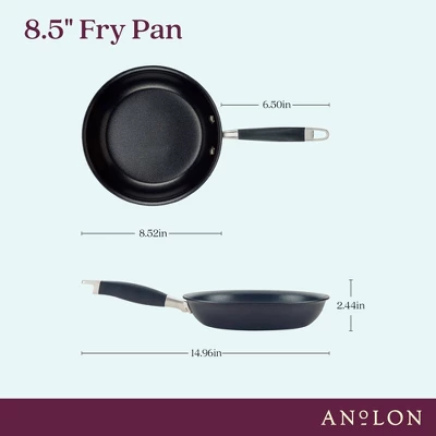 Anolon Advanced Home 8.5" Hard Anodized Nonstick Frying Pan Onyx 4 Anolon Advanced Home 8.5" Hard Anodized Nonstick Frying Pan Onyx - Image 2