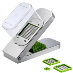 VEVOR Vegetable Chopper, Food Veggie Cutter With 3 Stainless Steel Blades, Onion Slicer With Container, Silver 17 VEVOR Vegetable Chopper, Food Veggie Cutter With 3 Stainless Steel Blades, Onion Slicer With Container, Silver -Target KitchenAid GUEST 7ab34381 c0ec 4a89 ae4c 5fa3edff6591