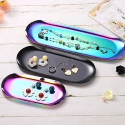 Unique Bargains Stainless Steel Cosmetics Candles Dessert Decorative Trays 4 Pcs -Target KitchenAid GUEST 7ac7b5b9 f65e 4907 8014 abee349890a8 1