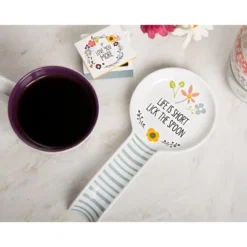 Pavilion Gift Company - Life - Spoon Rest - Spoon Rests