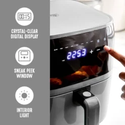 GreenLife 5.3qt Digital One-Touch Air Fryer 17 GreenLife 5.3qt Digital One-Touch Air Fryer -Target KitchenAid GUEST 7b55c7b4 8bd0 4d22 b64f dbd5769e8837