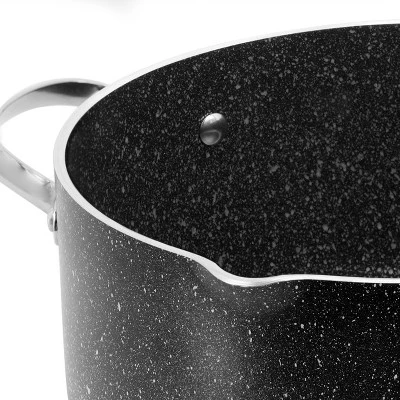 Korkmaz Galaksi Non Stick Casserole With Lid In Black 4 Korkmaz Galaksi Non Stick Casserole With Lid In Black - Image 2